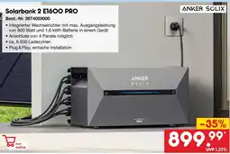 Netto Marken-Discount Anker solix solix solarbank 2 e1600 pro Angebot
