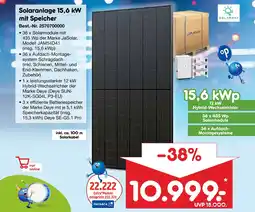 Netto Marken-Discount Solarway solaranlage 15,6 kw mit speicher Angebot