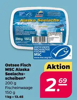 NETTO Ostsee fisch msc alaska seelachs-scheiben Angebot
