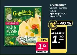 NETTO Grünländer mild & nussig Angebot