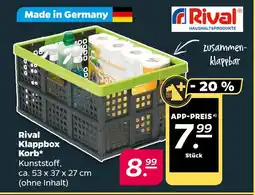 NETTO Rival klappbox korb Angebot