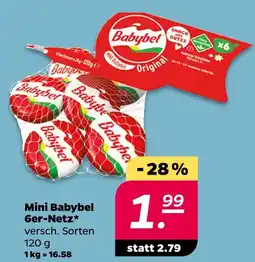 NETTO Babybel mini babybel 6er-netz Angebot