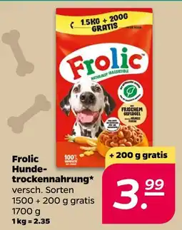 NETTO Frolic hundetrockenahrung Angebot
