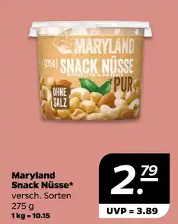 NETTO Maryland snack nüsse Angebot