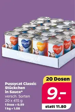 NETTO Pussycat classic stückchen in sauce Angebot
