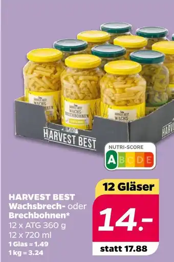 NETTO Harvest best wachsbrechbohnen oder brechbohnen Angebot