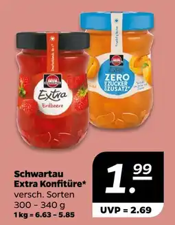 NETTO Schwartau extra konfitüre Angebot