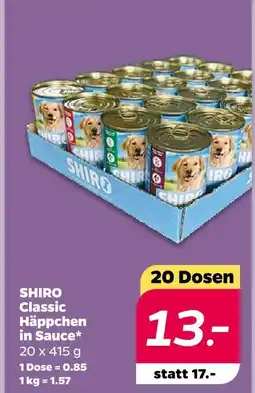 NETTO Shiro classic häppchen in sauce Angebot