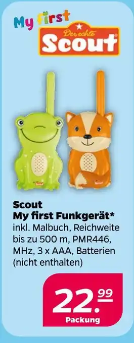 NETTO Scout my first funkgerät Angebot