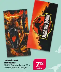 NETTO Jurassic park handtuch Angebot