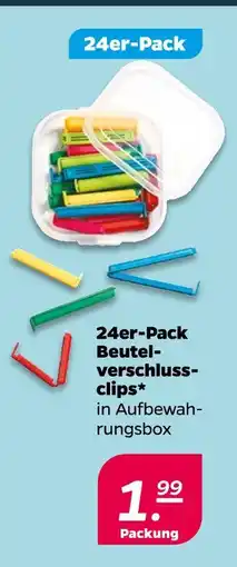 NETTO 24er-pack beutelverschlussclips Angebot