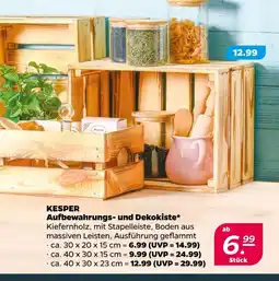 NETTO Kesper aufbewahrungs- und dekokiste Angebot