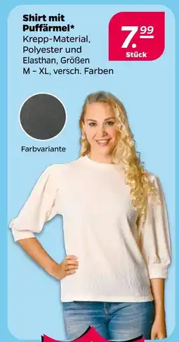 NETTO Shirt mit puffärmeln Angebot