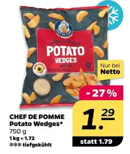NETTO Chef de pomme potato wedges Angebot