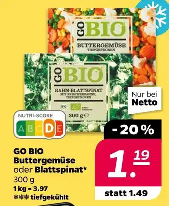 NETTO Go bio buttergemüse Angebot