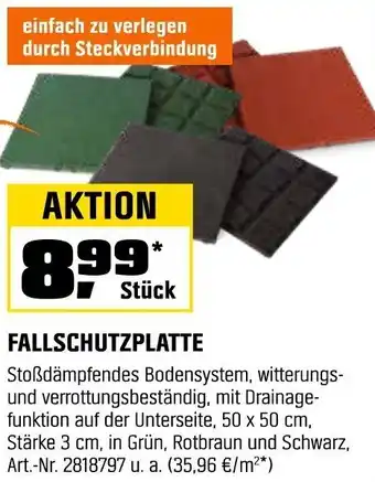 OBI Fallschutzplatte Angebot