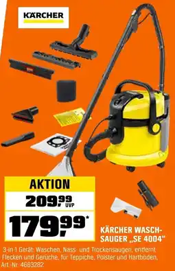 OBI Kärcher waschsauger ,,SE 4004" Angebot