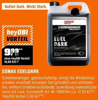 OBI Sonax edeldark Angebot