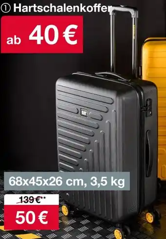 Woolworth CAT Hartschalenkoffer Angebot