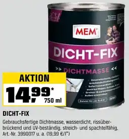 OBI MEM Dicht-fix Angebot