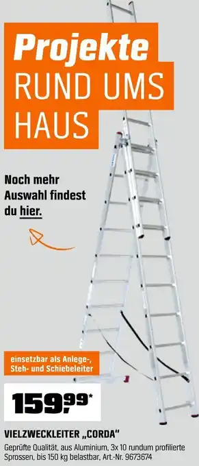 OBI Vielzweckleiter ,,corda" Angebot