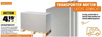 OBI Gipskartonplatte Angebot