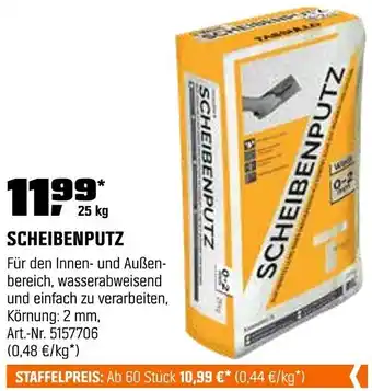 OBI Scheibenputz Angebot