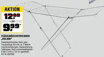 OBI Flügelwäschetrockner ,,kolibri" Angebot