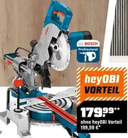 OBI Bosch professional paneelsäge „gcm 80 sj" Angebot