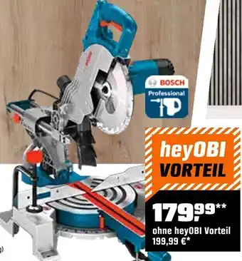 OBI Bosch professional paneelsäge „gcm 80 sj" Angebot