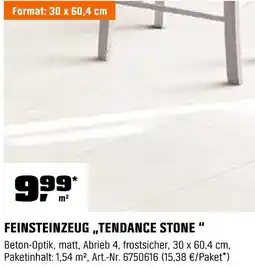 OBI Feinsteinzeug ,,tendance stone " Angebot