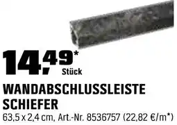 OBI Wandabschlussleiste schiefer Angebot