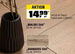 OBI Laminatböden ,,malibu oak" Angebot