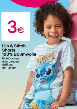 PEPCO Lilo & Stitch Shorts Angebot