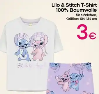 PEPCO Lilo & Stitch T-Shirt Angebot