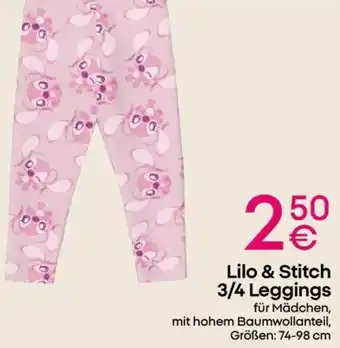 PEPCO Lilo & Stitch 3/4 Leggings Angebot