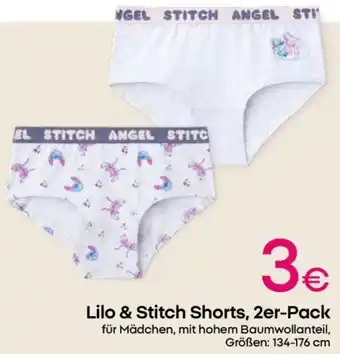 PEPCO Lilo & Stitch Shorts, 2er-Pack Angebot