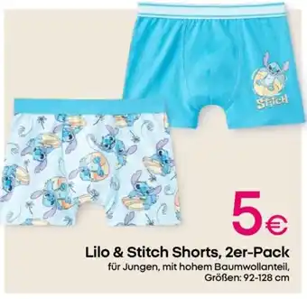 PEPCO Lilo & Stitch Shorts, 2er-Pack Angebot