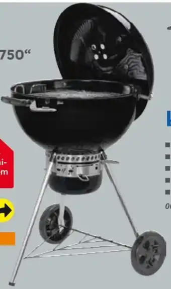 Globus Baumarkt Weber Kohlegrill Master-Touch GBS E-5750 Angebot