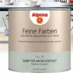 Globus Baumarkt Alpina Wandfarbe Feine Farben Angebot