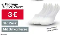 Woolworth Füßlinge Angebot