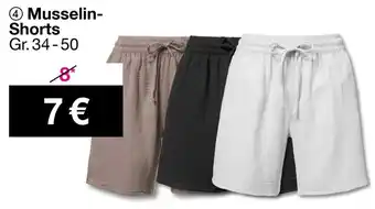 Woolworth Musselin- Shorts Angebot