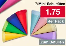 Woolworth Mini-Schultüten Angebot