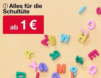 Woolworth Alles für die Schultüte Angebot