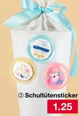 Woolworth Schultütensticker Angebot