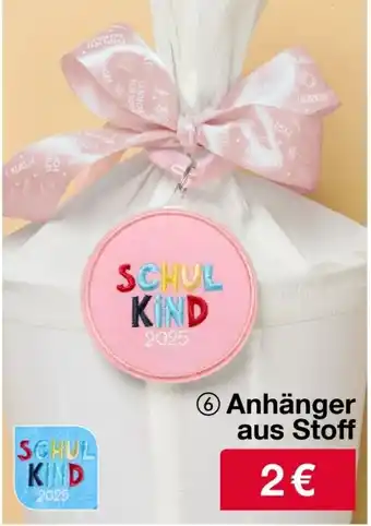 Woolworth Anhänger aus Stoff Angebot