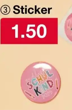 Woolworth Sticker Angebot