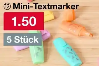 Woolworth Mini-Textmarker Angebot