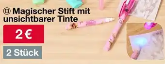 Woolworth Magischer Stift mit unsichtbarer Tinte Angebot