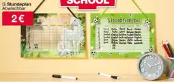 Woolworth Stundeplan Abwischbar Angebot